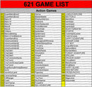 Game Gear Nintendo NES Classic Edition Remake HDMI w/ built-in 621 Games, 2 Classic Controllers, 1080p HDMI Output - Game Gear