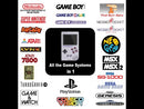 Raspberry Pi-Powered Game Boy Classic Ultimate Handheld Portable Game Console, Built-in Support for GB/GBA/GBC/NES/SNES/SEGA GENESIS/Arcade and more