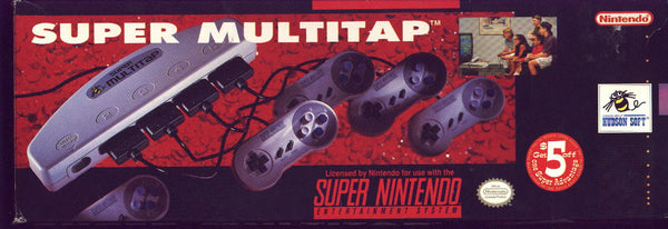 Multi-Player (Multitap) Games on SNES