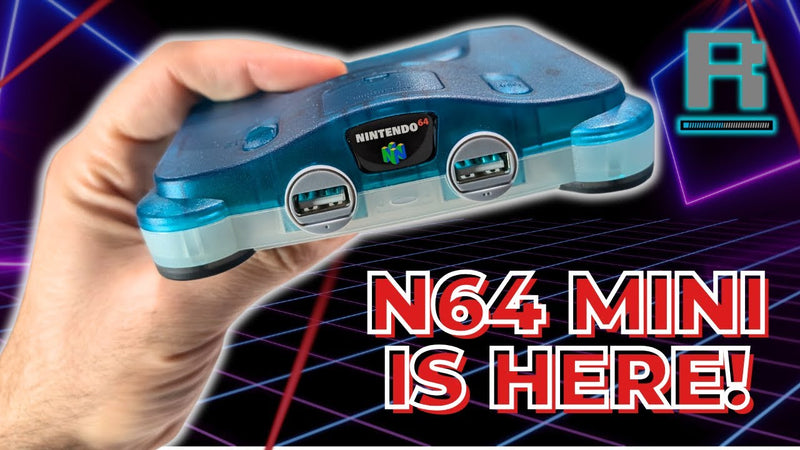 Sonicon Preloaded N64 Classic Edition Ultimate, Nintendo 64 Mini, Full Collection of N64, Arcade, Sega Genesis, NES, SNES & More - 19000+ Games
