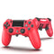 Sonicon Wireless PS4 Elite Controller w/ 4 Remappable Back Paddles, Customized Modded Sony PlayStation 4 DualShock Joystick Gamepad Gaming Controller for PS4, PC, Switch, Raspberry Pi Retropie Emulators - Magma Red - Game Gear