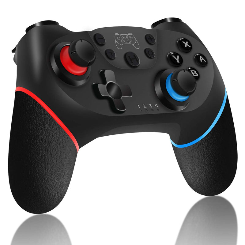 Nintendo Switch Controller Wireless Pro Controller for Nintendo Switch, PC and Android - Bluetooth Connectivity with Nonslip Grip - Game Gear