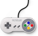 Retroflag Classic Wired USB Gaming Controller Supports XINPUT, DINPUT, Turbo Function for Raspberry Pi, Windows, Nintendo Switch - Game Gear
