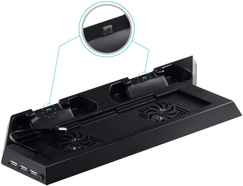 Ps5 Slim Stand Insten For Sony PlayStation (PS4/PS4 Slim) Dual