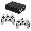 Sonicon Preloaded Retro Game Console Raspberry Pi4 in Aluminum Case w/ Retroarch Games NES/SNES/FC/SFC/Sega/Game Boy/Atari/Genesis/Mega Drive/Arcade/Mame/N64/ Pi Powered Retropie Emulation Station Batocera Emulator Kit w/ 15+Systems - 12000+Games - Game Gear