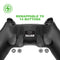 Sonicon PS4 Wireless Elite Controller Edge Edition w/ 4 Remappable Back Paddles, No Drifting Stick, Customized Modded Controller for PS4, PC - 3ms Low Latency - Game Gear