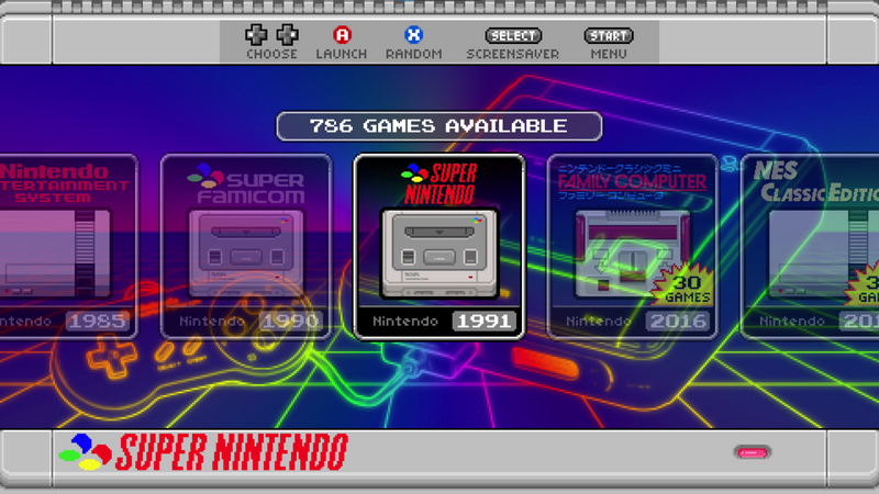 Nintendo Super NES & NES Classic Edition Ultimate Remake, Full Collection of NES, SNES, Famicom, Super Famicom 2560 Games, 2 Classic Controllers, 1080p HDMI Output - Game Gear