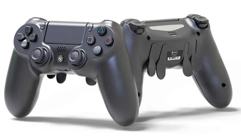 Main Image of Sonicon Wireless PS4 Elite Controller w/ 4 Remappable Back Paddles, Customized Modded Sony PlayStation 4 DualShock Joystick Gamepad Gaming Controller for PS4, PC, Switch, Raspberry Pi Retropie Emulators