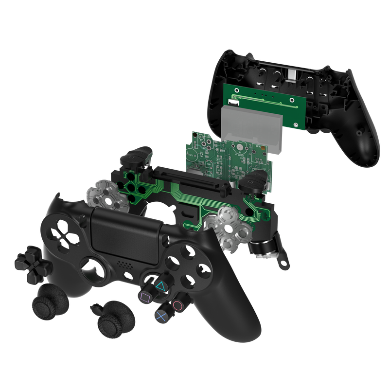 Sonicon Wireless Elite Controller with 4 Programmable Back Paddles, Dual-Vibration Joystick Gamepad Gaming Controller Remote Compatible w/ PS4, PC, Windows7/8/10, Raspberry Pi - Game Gear