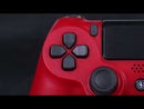 Sonicon Wireless PS4 Elite Controller w/ 4 Remappable Back Paddles, Customized Modded PlayStation Controller for PS4, PC - Magma Red