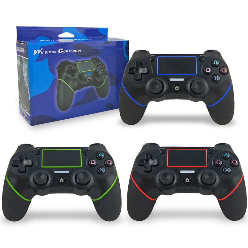 PlayStation 4 Wireless Controller PS4 Controller with Bluetooth, Vibration and Built-in Battery - Game Gear