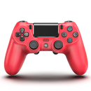 Sonicon Wireless PS4 Elite Controller w/ 4 Remappable Back Paddles, Customized Modded Sony PlayStation 4 DualShock Joystick Gamepad Gaming Controller for PS4, PC, Switch, Raspberry Pi Retropie Emulators - Magma Red - Game Gear