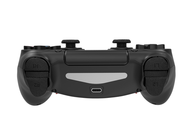 Sonicon Wireless PS4 Elite Controller w/ 4 Remappable Back Paddles, Customized Modded PlayStation 4 DualShock Joystick Gamepad Gaming Controller for PS4, PC, Switch, Raspberry Pi Retropie Emulators - Game Gear
