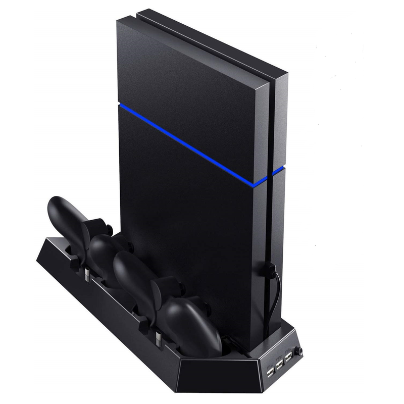 Ps4 stand with online fan and charger